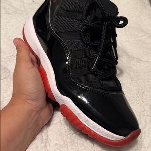 Jordan Retro Black and Red Sneakers